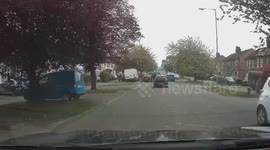 BMW pulled over