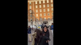 Police arrest protester for racial abuse outside Pakistan High Commission