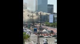 Fire reported at Coex convention center in Seoul