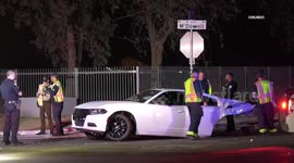 US, Phoenix: Phoenix West McDowell Car Split in Half