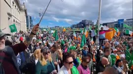 Ireland: Thousands Take Part in Anti-Immigration Protest in Dublin
