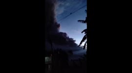 Terrifying ash plume looms over homes after Bulusan Volcano eruption