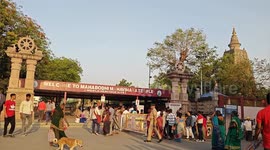 Guiness World Record achieved at Mahabodhi Temple in Bodhgaya, Northern India