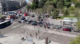 Spain Blackout: Traffic Lights Out In Madrd