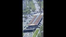 Massive Power Outage Triggers Gridlock in Madrid’s Plaza Castilla