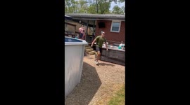 Military son said his plane was delayed… then walked into the family Easter picnic