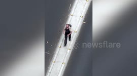 Police helicopter snares spray paint suspect in Nevada