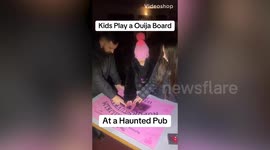Ghost hunting family tour UK using Ouija boards - including at the beach and pub
