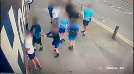 Village shop owner shares footage of 'abuse' by unruly yobs