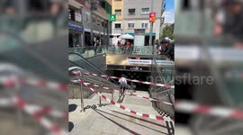 Spain power outage: Video shows metro station in Barcelona closed and locals trying to get home