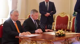 Slovakia: Slovakian, Hungarian premiers hold joint press conference in Bratislava