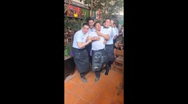 Man carried and face dipped in cake by coworkers on his birthday in Mexico City