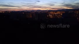 Spain: People Celebrate End of Nationwide Power Outage