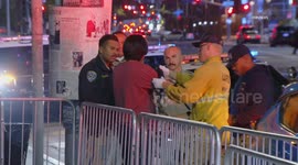 US, Los Angeles: Downtown Male Shot At In Road Rage Incident