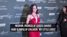 Meghan, Duchess of Sussex shares rare glimpse of children: 'My little loves'