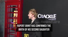 Rupert Grint confirms birth of second child