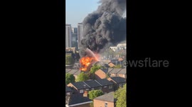 UK: Fire Breaks Out at Substation in North-West London, Prompting Evacuation 3