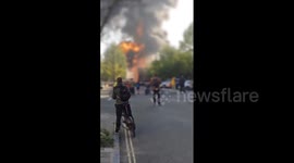 UK: Fire Breaks Out at Substation in North-West London, Prompting Evacuation 2
