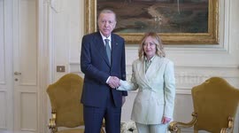 Italy: Turkish president arrives in Rome for Türkiye-Italy intergovernmental summit