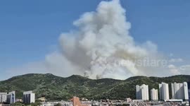 Residents evacuated as wildfire spreads in South Korea