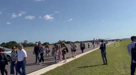 Passengers evacuated from plane due to bomb scare in Florida