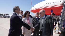 Italy: Italian Prime Minister welcomes Turkish President with official ceremony in Rome (3)