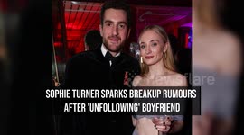 Sophie Turner sparks breakup rumours after 'unfollowing' boyfriend
