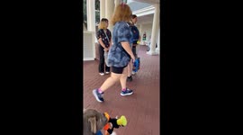 Service Dog Met His Favorite Disney Character