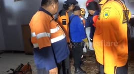Swimming pool wall collapses killing four schoolboys in Indonesia