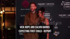 Vick Hope and Calvin Harris expecting first child - report