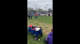 First Game and Still Learning the Rules of T-Ball