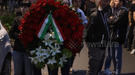 Italy: Neo-fascists commemorate death of young militant with Nazi salute in Italy