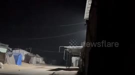 Israeli Forces Launch Raid on Al-Mawasi, West of Khan Yunis