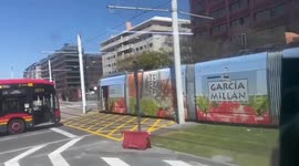 Tram stalls in Madrid as power outage causes chaos