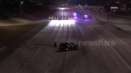 US, Phoenix: Mesa US 60 Fatal Single Vehicle Collision