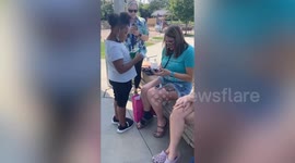 Mom listens to daughter's donor heart beat in recipient's body