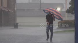 Severe thunderstorm leaves Kentucky with flooded roads