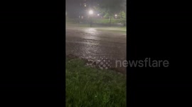 US Weather: Thunderstorms Bring Flooding To University Of Oklahoma