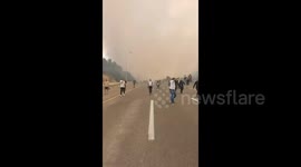 Israel: Passengers evacuate from Highway 1