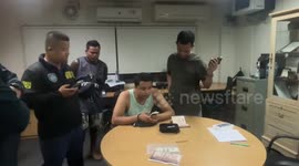 Bungling tourist arrested over '3,000 dollars of fake banknotes'