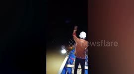 Schoolboy, 10, killed by crocodile while swimming in river with friends