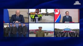 Russia: Russia begins construction of road bridge with North Korea