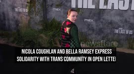 Nicola Coughlan and Bella Ramsey express solidarity with trans community in open letter