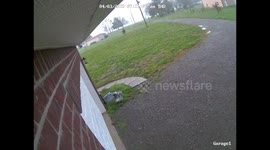 Tennessee Tornado Destroys Metal Garage
