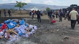 Honduras: Cocaine Worth More Than $8 Million Set On Fire After Multiple Drug Seizures