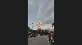 Kanlaon Volcano Eruption Sends Giant Ash Plum Into Sky