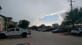 Severe Thunderstorm Warned Cell Floresville, Texas