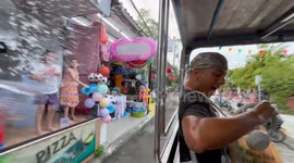 Tourists ambushed on final day of Songkran Festival in Thailand