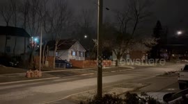 Storm in Orillia Takes Out Power Lines