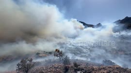 Arizona wildfire scorches more than 2,000 acres of land